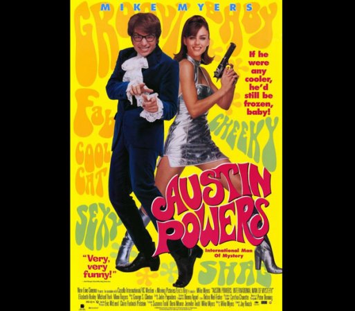 Austin Powers: International Man of Mystery (1997) - Me gusta reír por tonterías y esta película me ayuda a lograr ese curioso objetivo.