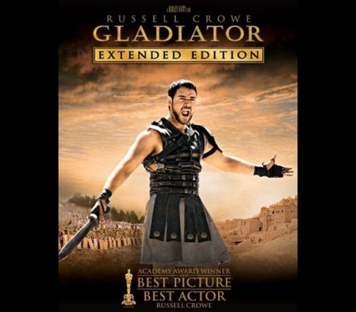 Gladiator (2000) - Me gustan las películas "de época" y aunque esta cinta es larga te mantiene en vilo.
