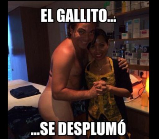 Cabe mencionar que Castro no ha dado explicaciones sobre la imagen, ni tampoco ha aclarado el significado de la palabra "saiote".