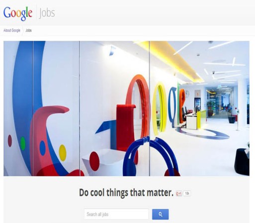 Google <br /> Industria: comunicaciones <br /> Puestos: ejecutivo de cuenta, analista de impuestos senior <br /> Plazas: Chicago y Nueva York