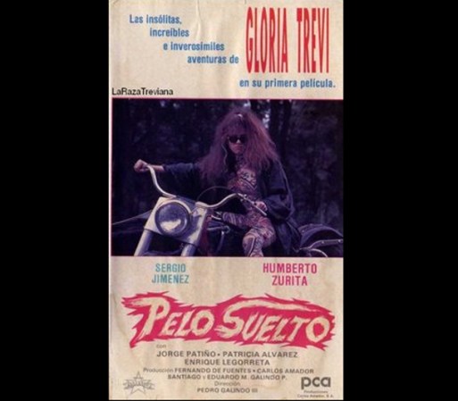 Aprovechando su popularidad, productores de cine contrataron a Gloria Trevi para una película también llamada "Pelo Suelto", que se estrenó con éxito de taquilla pero muy malas críticas.