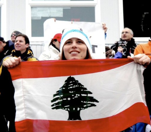 Chamoun se muestra orgullosa de haber nacido en Libano.