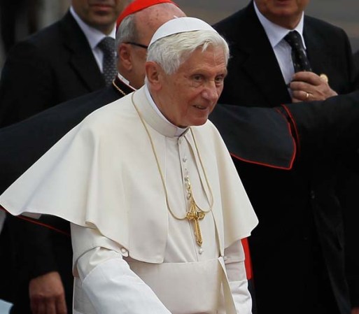 Benedicto XVI llega al aeropuerto "José Martí" en La Habana.