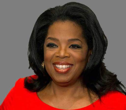 #13: Oprah Winfrey tiene 59 años de edad y es empresaria y gran personalidad de la televisión.