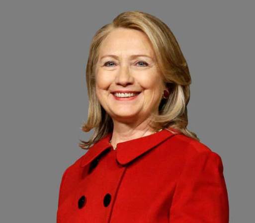 #5: Hillary Clinton tiene 65 años de edad. Fue primera dama de Estados Unidos y Secretaria de Estado.