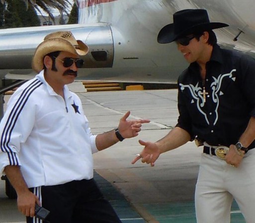 Su personaje "El Cabo" ha sido protagonista de varias las series televisivas y películas, este antihéroe tiene una caracterización física tan popular que ya hasta se usa como disfraz de las fiestas del "día de muertos".