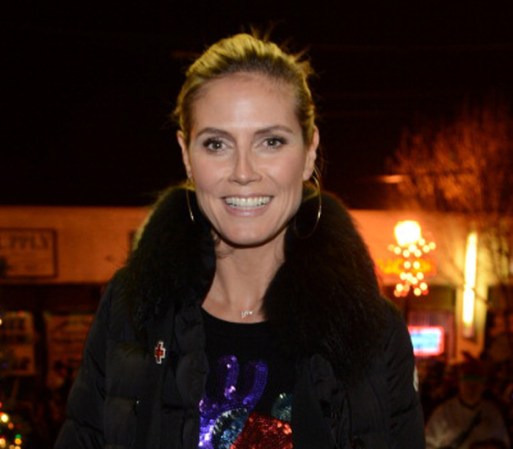 Heidi Klum siempre carga su diente de la suerte, uno de cuando era pequeña.