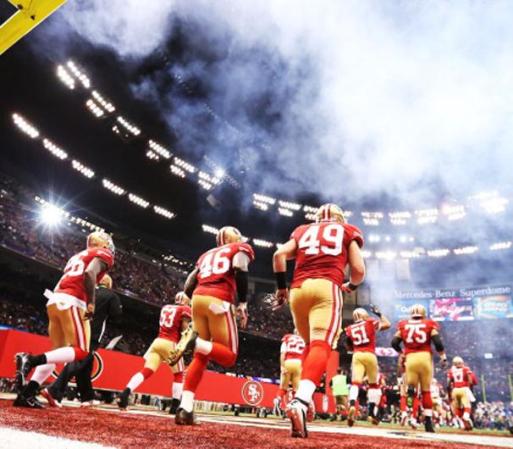 Los San Francisco 49ers salen a la cancha, con la ilusión intacta.