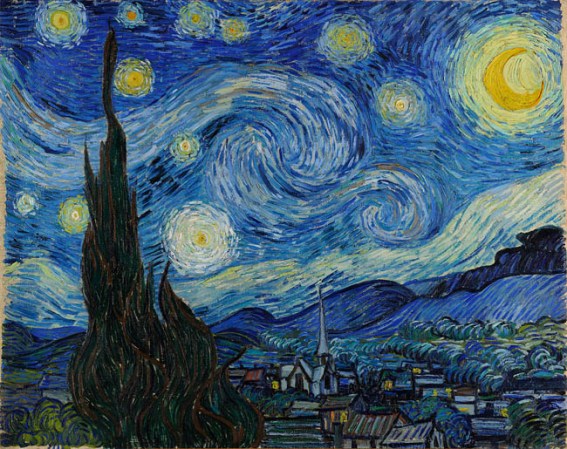 "La noche estrellada"
