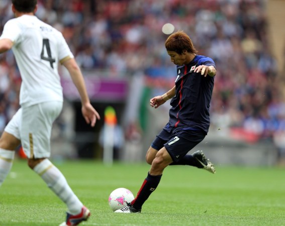 El autor del gol de Japón, Yuki Otsu.