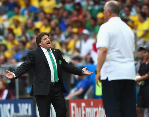 Imágenes del partido entre Brasil y México librado el 17 de junio como parte de la Copa Mundial 2014.