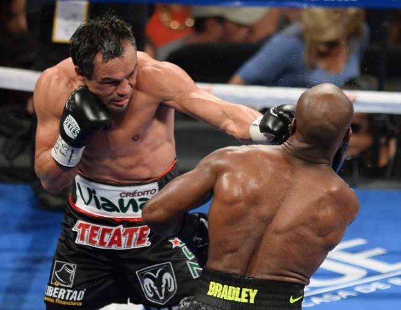 Bradley vs Márquez, la pelea que ganó el estadounidense.