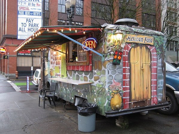 PDX truck en Portland, Oregón.