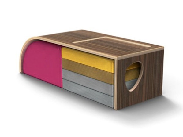 Esta mesita no sólo es práctica y ocupa poco espacio, sino que con sus cojines invita a los niños también a sentarse. La puedes ordenar por e-mail a info@iglooplay.com, $775. Para más información visita iglooplay.com.