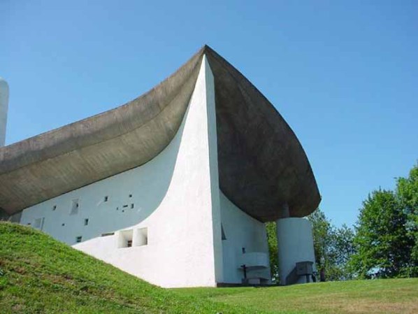 Capilla Notre Dame du Haut, Francia.