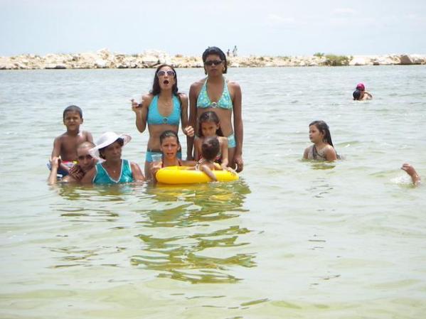 En el agua y estaba bien calentica . <br /> ¿Tienes fotos como esta? Quieres compartirlas? Hazlo aquí <br />