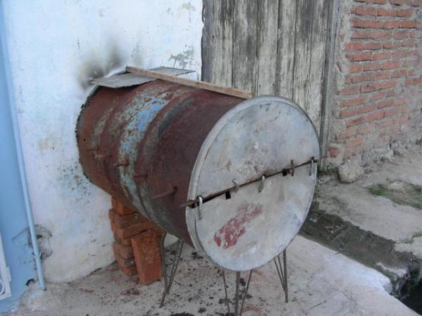 asando en puerco del 31.