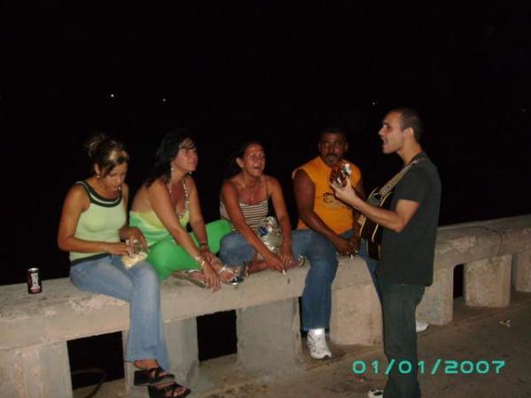 el malecon habanero.