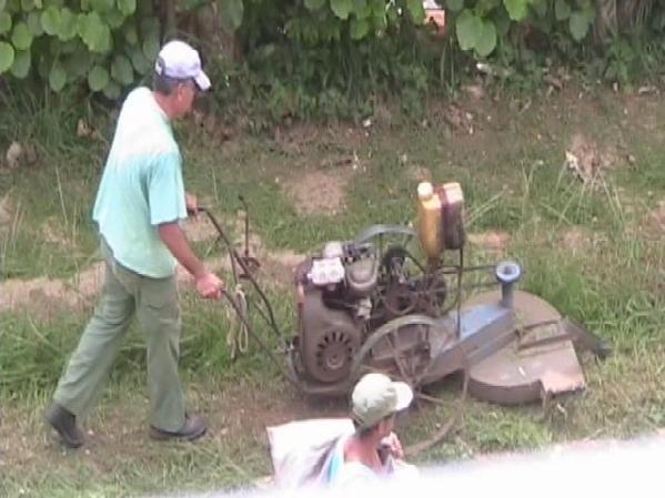 la chapeadora de cuba.