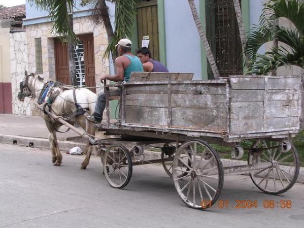 La Vigia/Camaguey,recogida de basura..