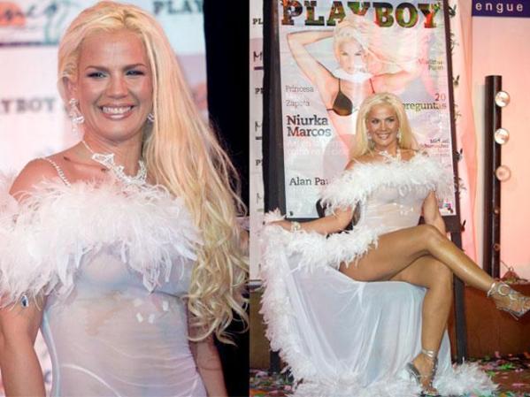 Dijo en aquella ocasión que era la tercera propuesta que le hacía "Playboy" y que por fin se decidió a mostrar "lo que Dios le dio".