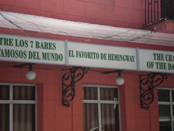 El restaurante Floridita