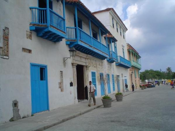 casa en el puerto de la Habana