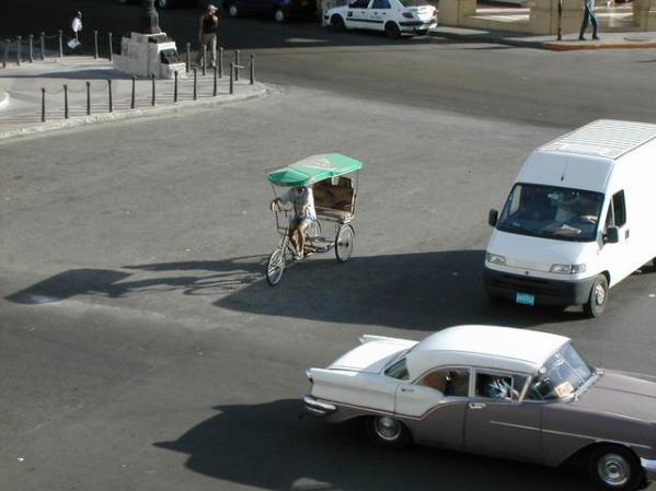 Bicitaxi en La Habana