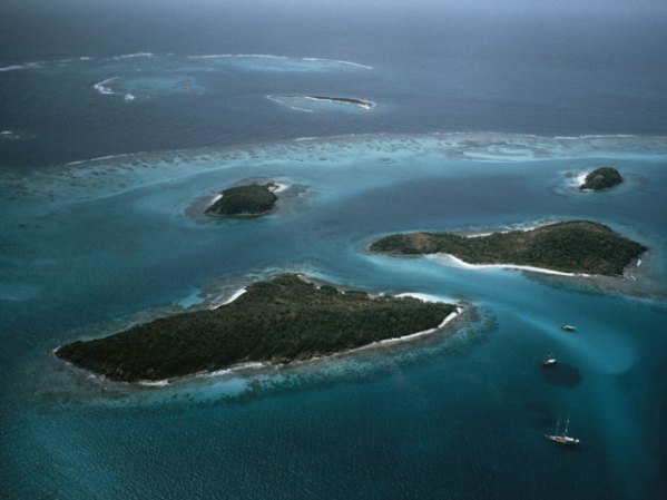 Cayos de Tobago, en St. Vincent and the Grenadines.