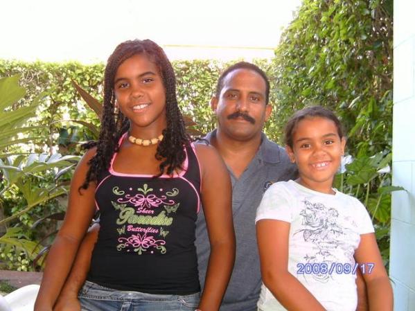 Mi hijo y nietas