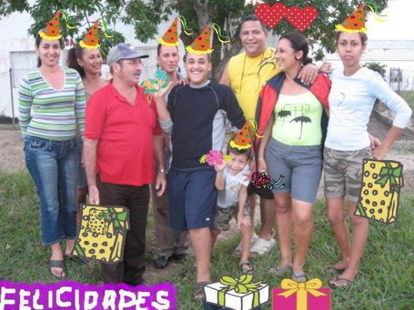 Mi familia en Pinar del Rio