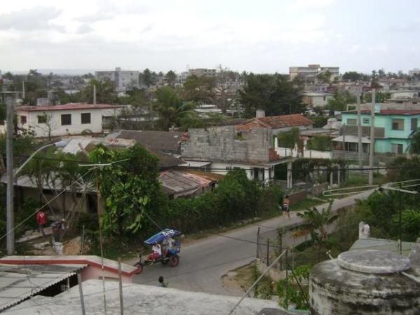 Vista del pueblo de Santa Fe