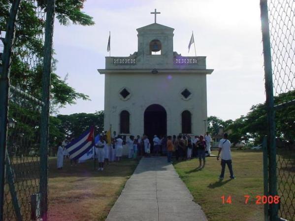 Iglesia de cojimar,procesion de la virgen del carmen