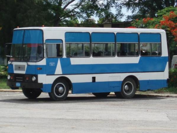 Autobus en Cienfuegos