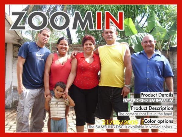 Parte de mi familia, en Camaguey