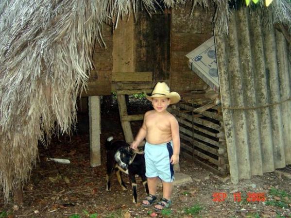 en la finca del abuelo , yaguajay