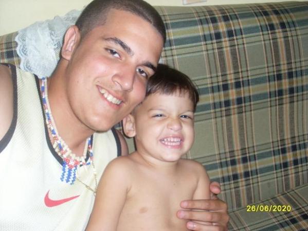 yo con mi sobrinito bello