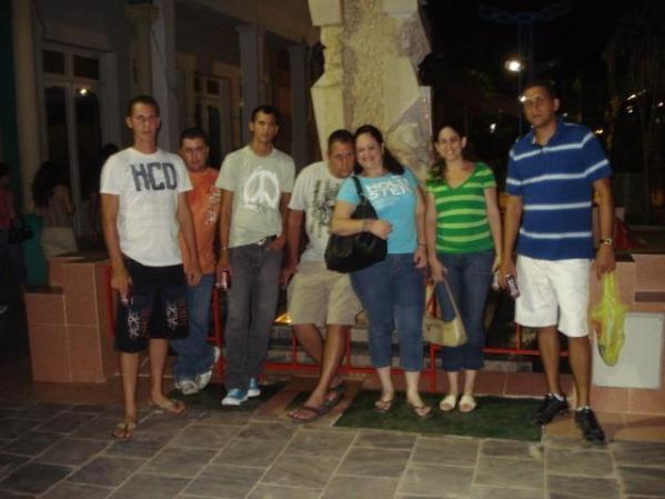 en el boulevard de Ciego
