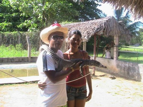 Guama y los cocodrilos
