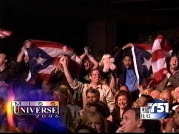 Al conocerse la ganadora, entre el público se escucharon jubilosos gritos y aplausos de sus compatriotas.