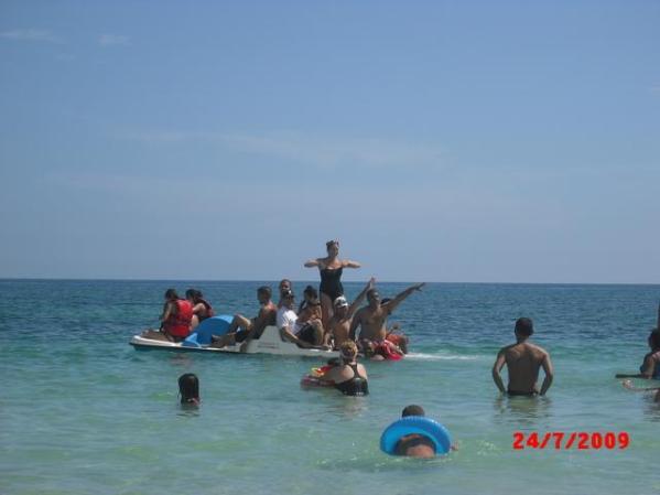 disfrutando en boca ciega