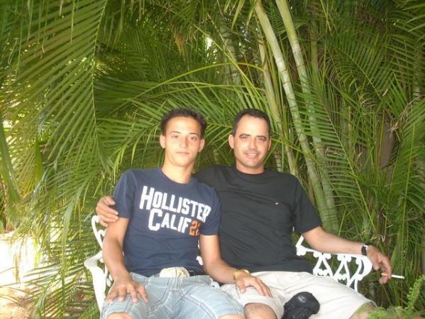 yo y mi hijo en bacuranao