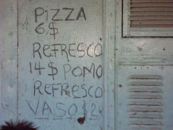 esto si es publicidad cubana jajajaja.