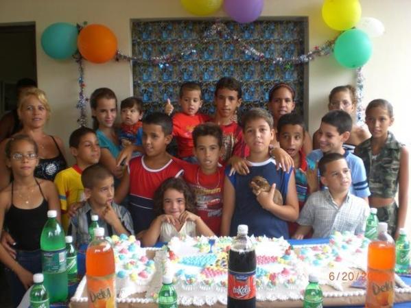 Cumpleaños de nuestro hijo en los palacios ,pinar del rio.