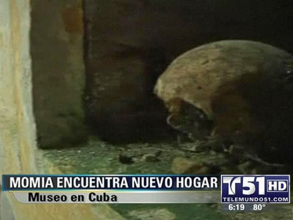 Este es el extraño caso de una momia cubana que al fin llegó a encontrar el eterno reposo.