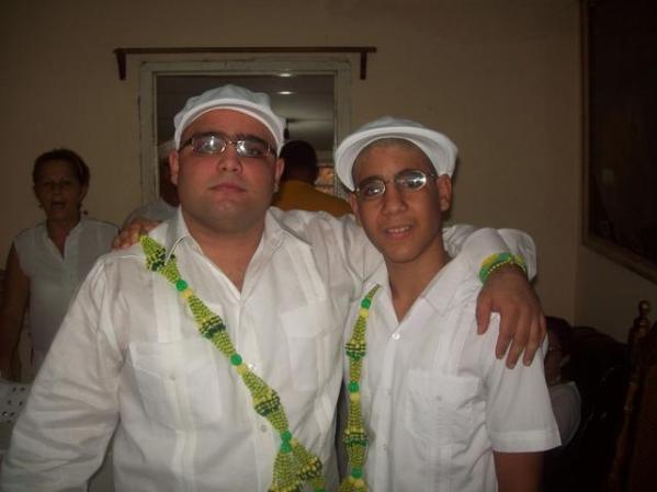 yo y mi brother el dia q salimos de IFA,ya somos OLUWOS