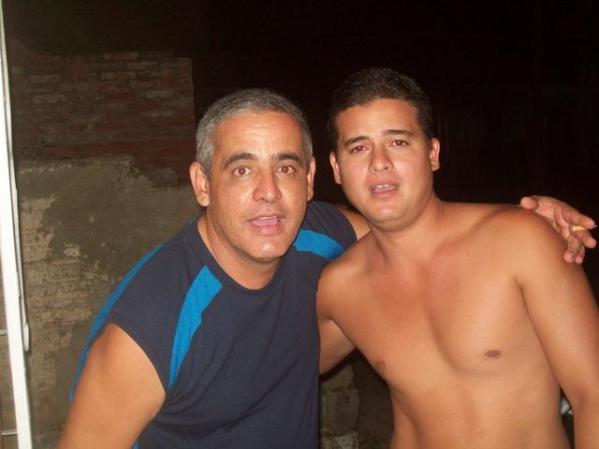 mi papa y julito en trinidad