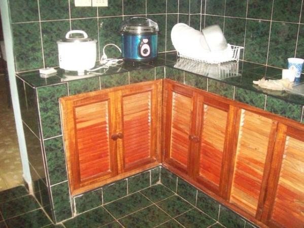 esta es la cocina de casa de liset remodelada