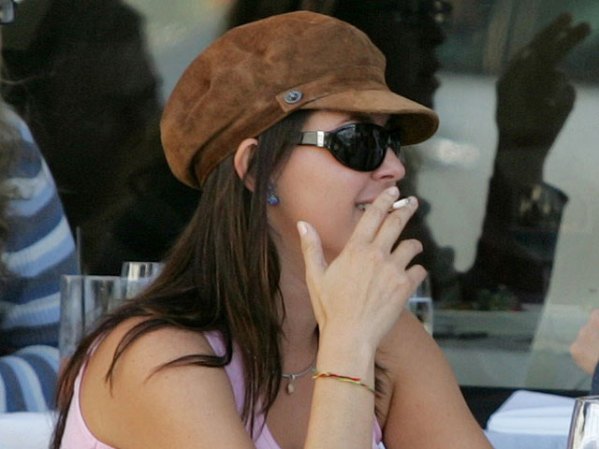 La ex Miss Universo Alicia Machado, belleza nublada.