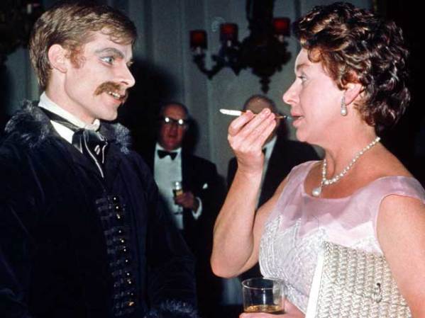 Si, ni más ni menos que la princesa Margarita de Inglaterra.